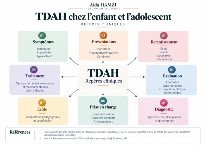 Aperçu de la première page : TDAH — enfant et adolescent